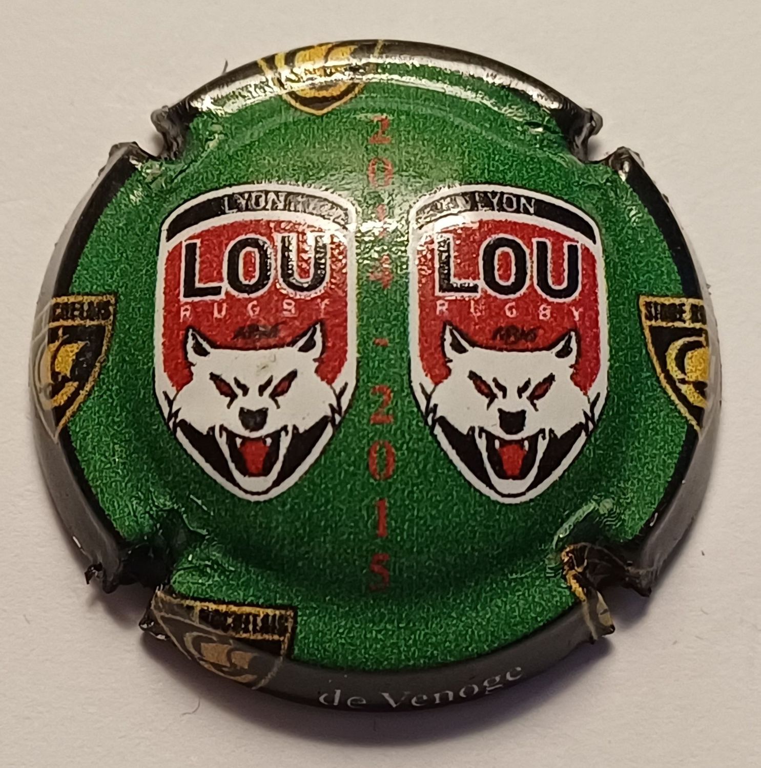 BELLE CAPSULE CHAMPAGNE DE VENOGE LOU STADE ROCHELAIS REF N°230j NEWS