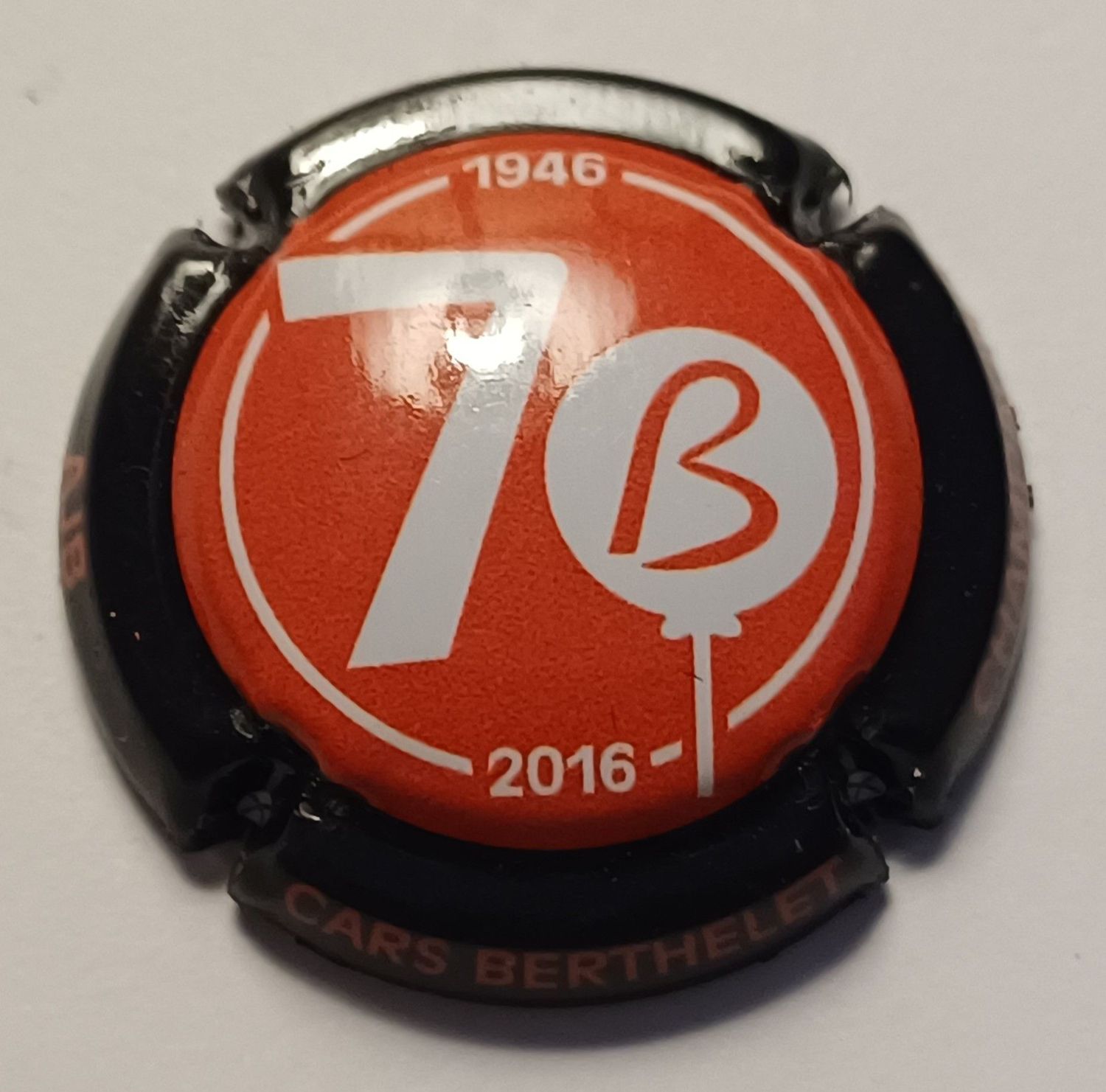 BELLE CAPSULE CHAMPAGNE DE VENOGE CARS BERTHELOT REF N°273 NEWS