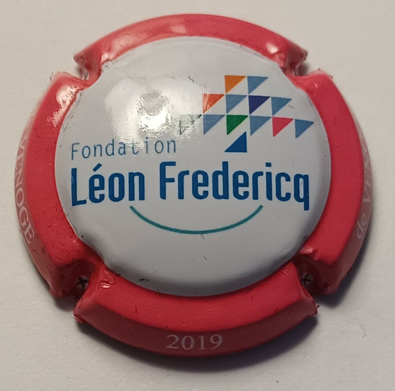BELLE CAPSULE CHAMPAGNE DE VENOGE LEON FREDERICQ 2019 REF N°214a NEWS
