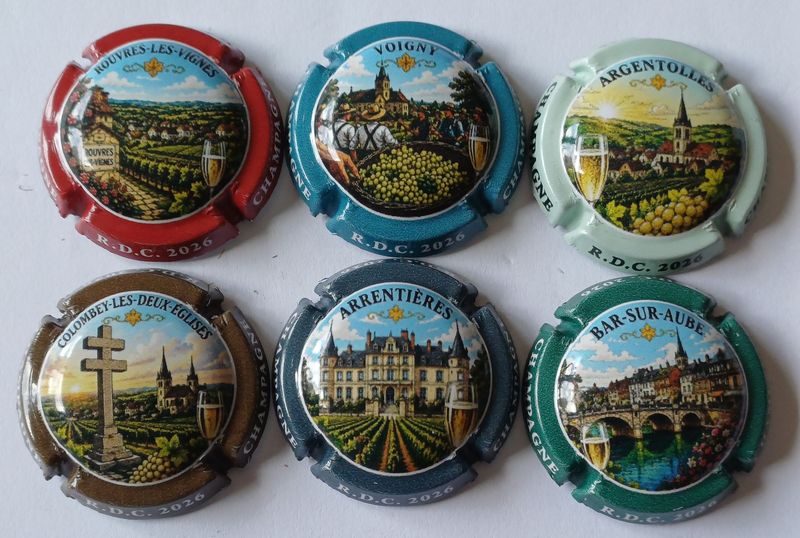 6 BELLES CAPSULES CHAMPAGNE R.D.C 2026 NEWS