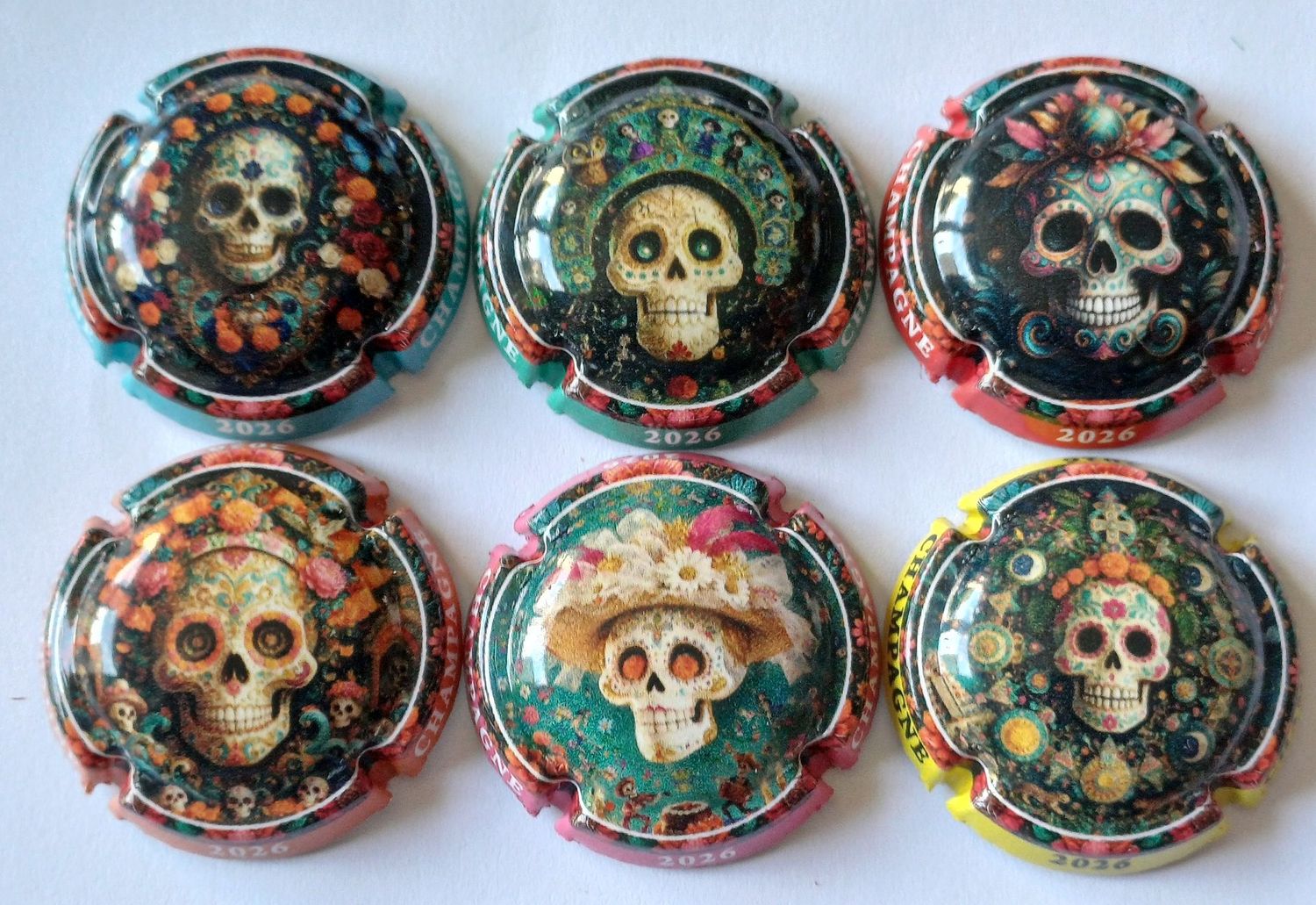 6 BELLES CAPSULES CHAMPAGNE GENERIQUE HALLOWEEN 2026 NEWS