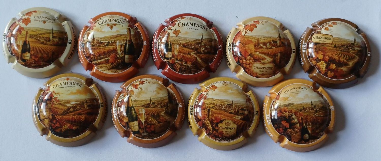 9 BELLES CAPSULES CHAMPAGNE GENERIQUE AUTOMNE 2026 NEWS