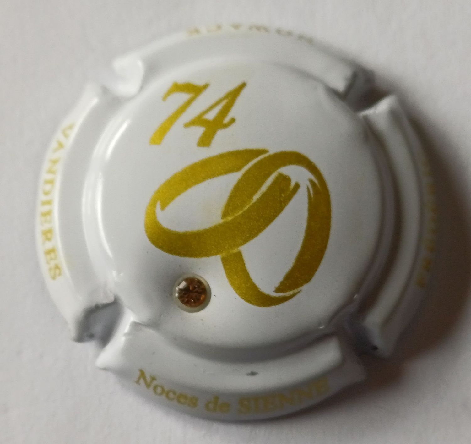 BELLE CAPSULE CHAMPAGNE NOWACK 74 ANS NOCES DE SIENNE 200ex N°66j NEWS