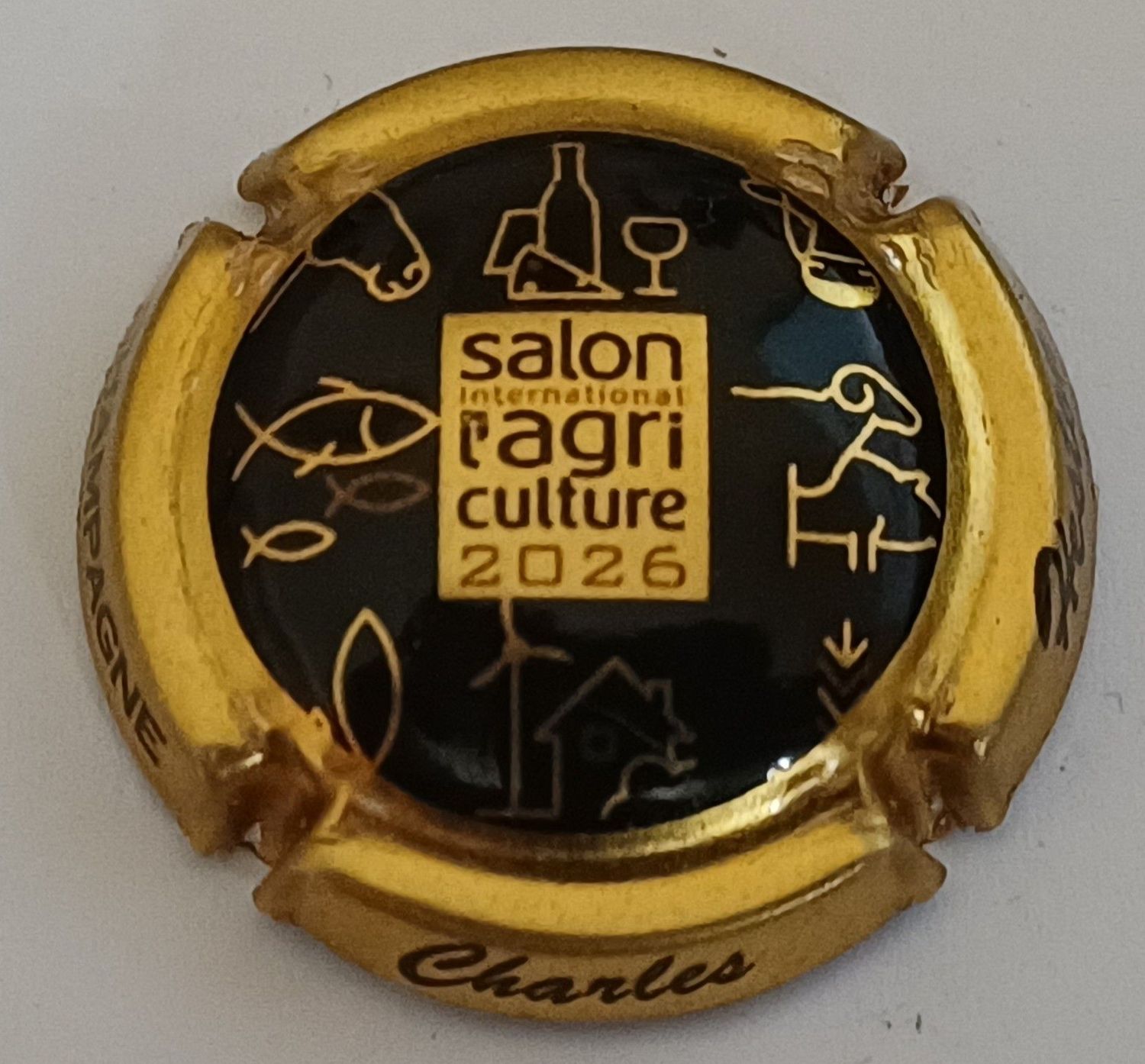 BELLE CAPSULE CHAMPAGNE CHARLES HESTON SALON AGRICULTURE 2026 REF N° 36h NEWS