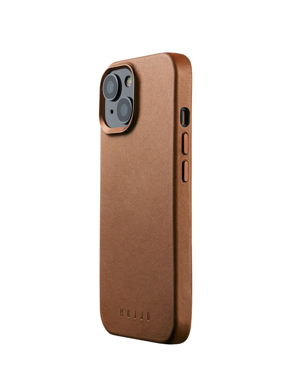 iPhone 15 Leather Case Tan