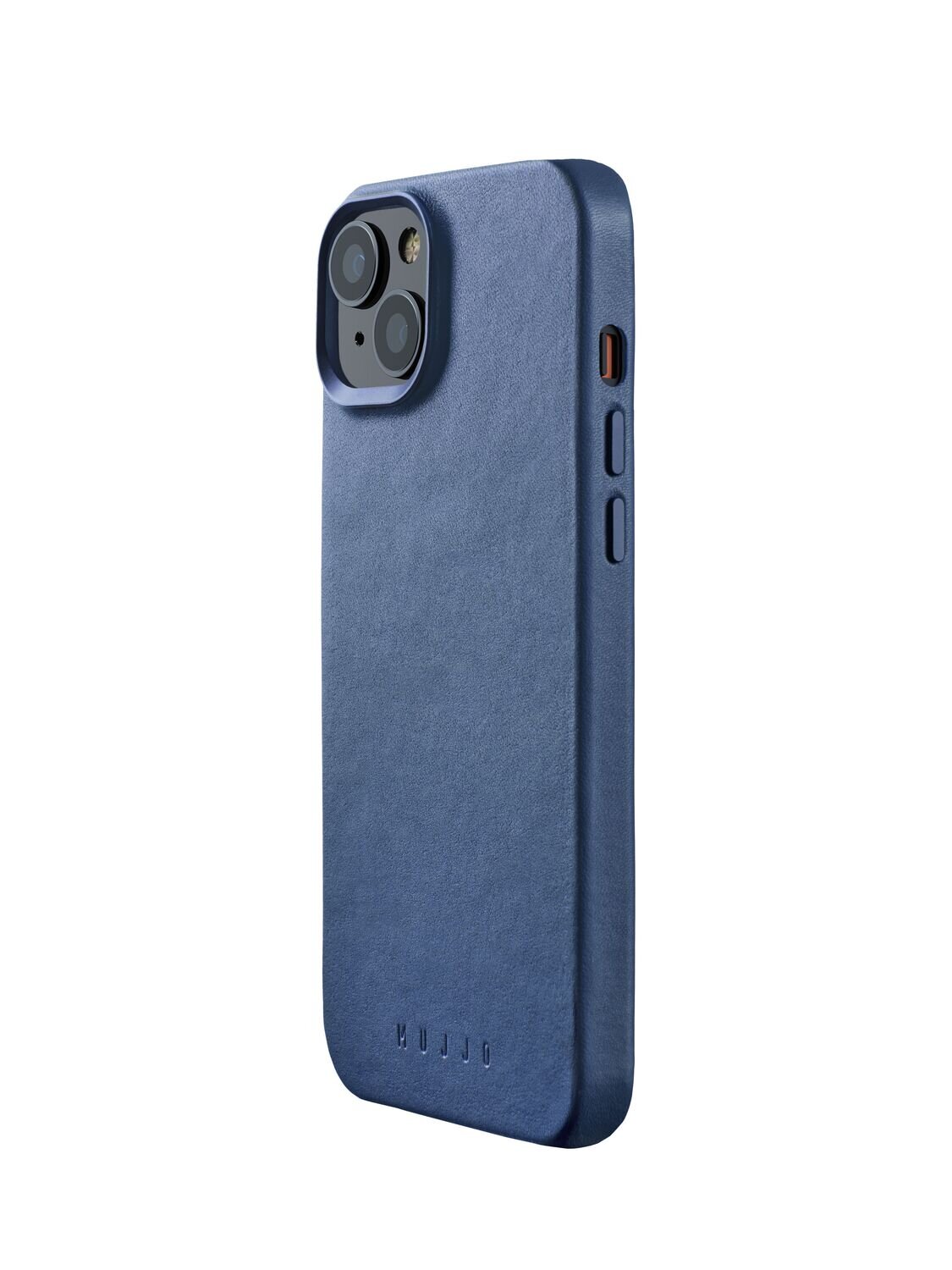 iPhone 15 Plus Leather Case Monaco Blue