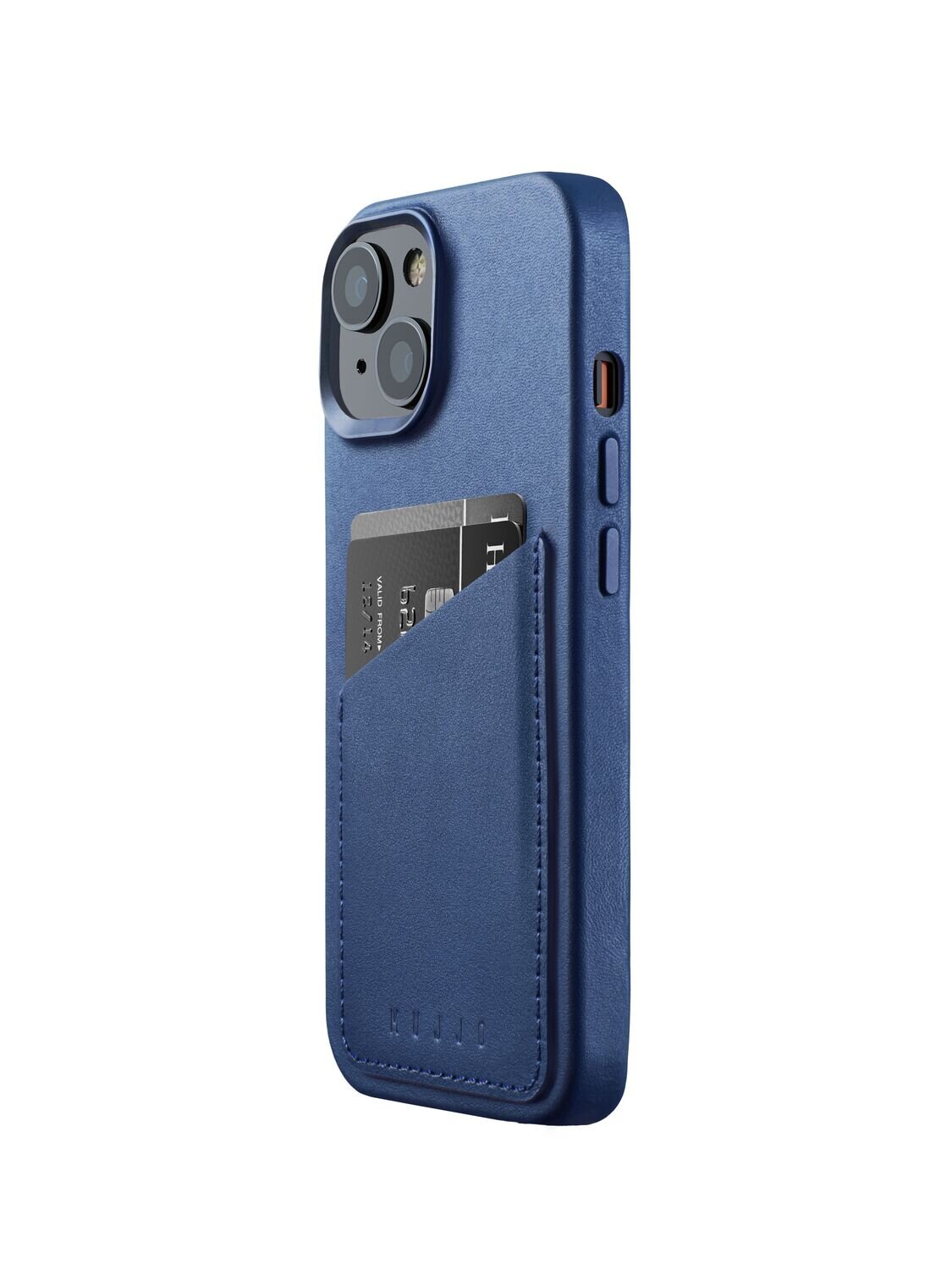 iPhone 15 Wallet Leather Case Monaco Blue