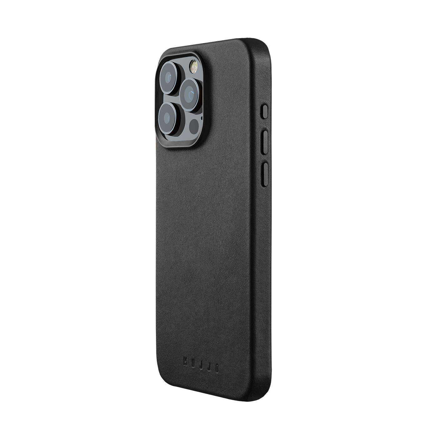 iPhone 15 Pro Max Leather Case Black