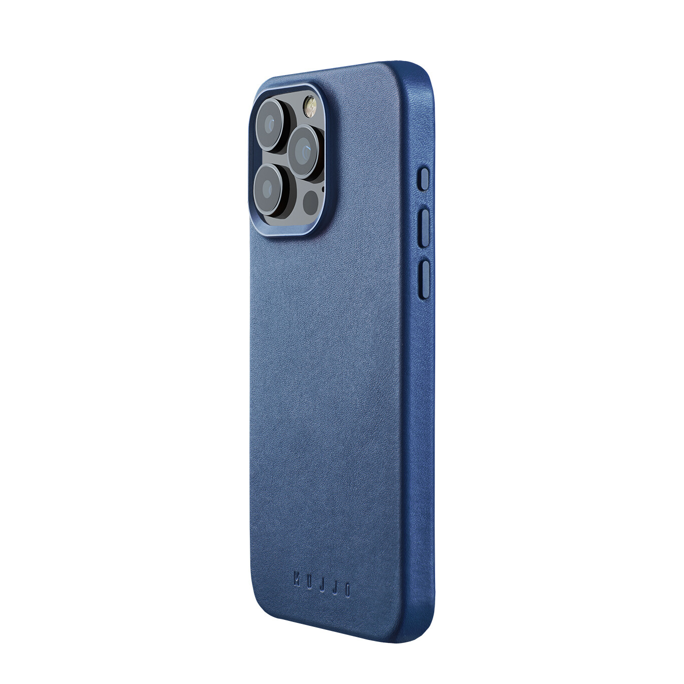 iPhone 15 Pro Max Leather Case Monaco Blue