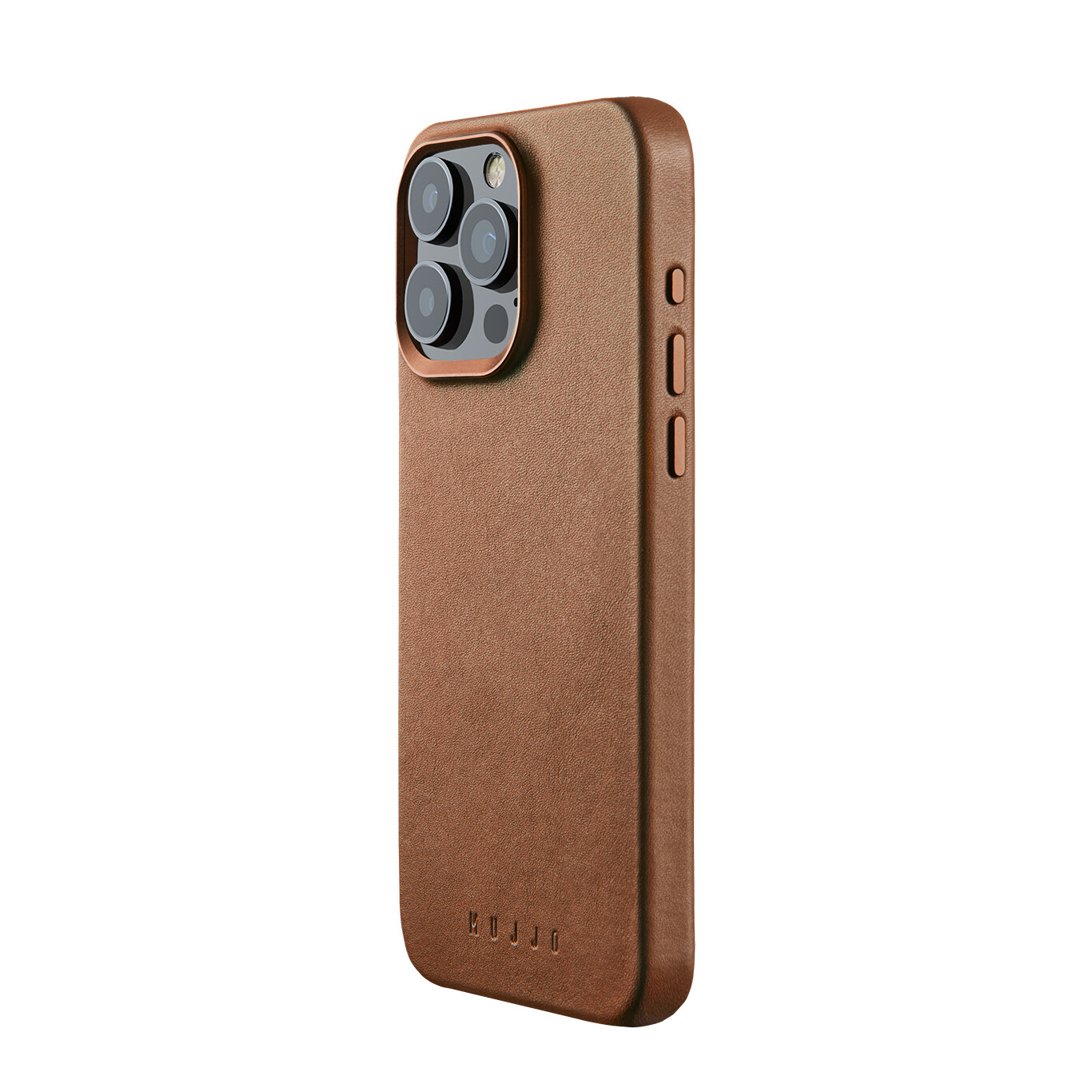 iPhone 15 Pro Max Leather Case Tan