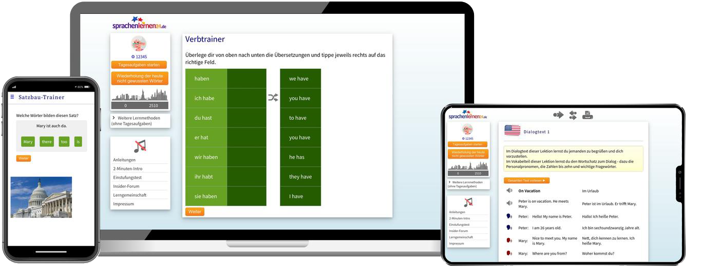 Amerikanisch-Fachwortschatz (C1/C2) + Audiotrainer - Onlinekurs