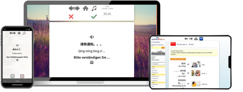 Shanghaichinesisch-Expresskurs + Audiotrainer - Onlinekurs