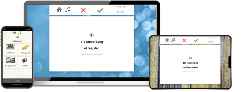 Spanisch-Basiskurs (A1/A2) + Audiotrainer - Onlinekurs Spanisch-Basiskurs (A1/A2) + Audiotrainer - Onlinekurs