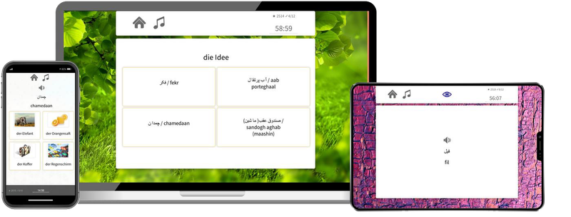 Persisch-Basiskurs (A1/A2) + Audiotrainer - Onlinekurs