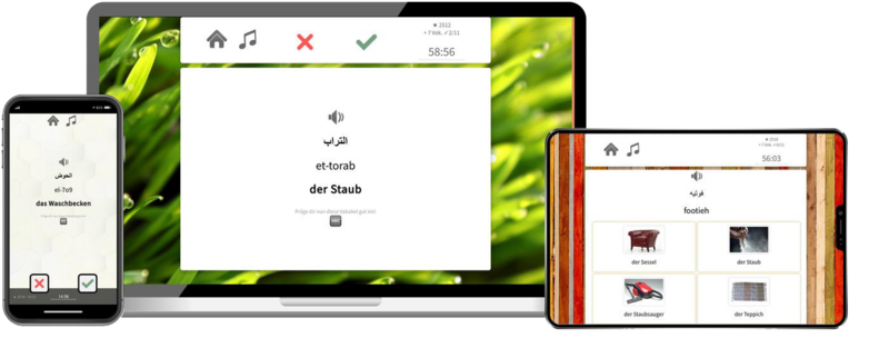 Ägyptisch-Aufbaukurs (B1/B2) + Audiotrainer - Onlinekurs