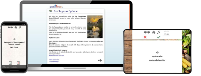 Afrikaans Reisepaket Sprachkurs mit Audiotrainer für Urlaub und Reise