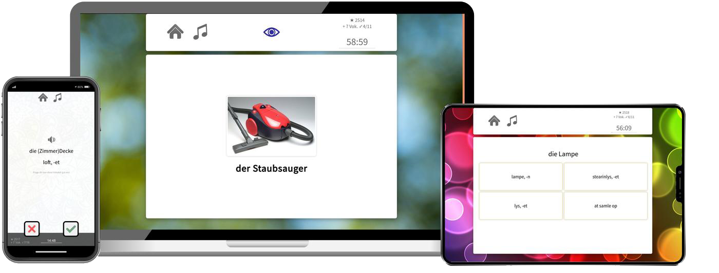 Dänisch-Aufbaukurs (B1/B2) + Audiotrainer - Onlinekurs Dänisch Aufbaukurs B1 B2 Onlinekurs mit Audiotrainer für Fortgeschrittene