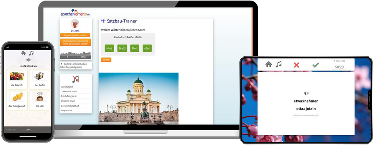 Finnisch-Fachwortschatz (C1/C2) + Audiotrainer - Onlinekurs