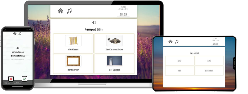 Indonesisch-Aufbaukurs (B1/B2) + Audiotrainer - Onlinekurs Indonesisch-Aufbaukurs (B1/B2) + Audiotrainer - Onlinekurs