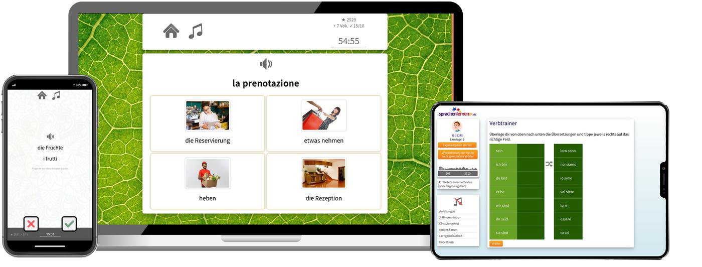 Italienisch Business Sprachkurs B2 C1 Onlinekurs für Beruf und Karriere