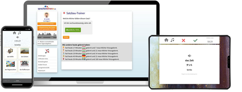 Japanisch-Fachwortschatz (C1/C2) + Audiotrainer - Onlinekurs