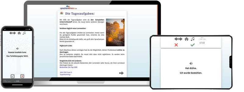 Kurdisch Reisepaket Sprachkurs mit Audiotrainer für Urlaub und Reise