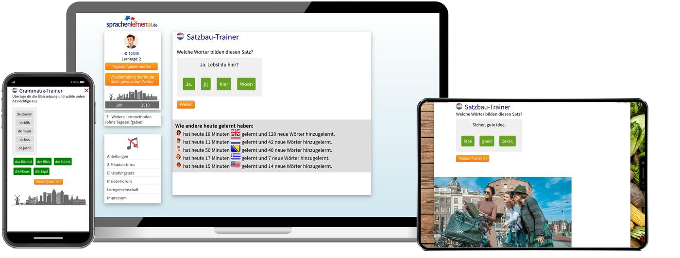 Niederländisch-Fachwortschatz (C1/C2) + Audiotrainer - Onlinekurs