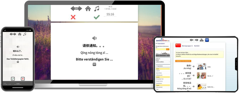 Shanghaichinesisch-Expresskurs + Audiotrainer - Onlinekurs Shanghaichinesisch Expresskurs A1 Onlinekurs mit Audiotrainer für Anfänger und Reisen