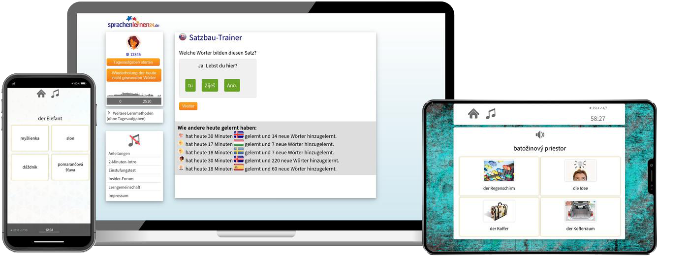 Slowakisch-Fachwortschatz (C1/C2) + Audiotrainer - Onlinekurs