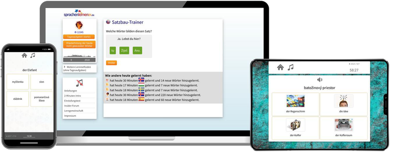 Slowakisch-Fachwortschatz (C1/C2) + Audiotrainer - Onlinekurs