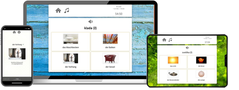 Slowenisch-Aufbaukurs (B1/B2) + Audiotrainer - Onlinekurs Slowenisch-Aufbaukurs (B1/B2) + Audiotrainer - Onlinekurs