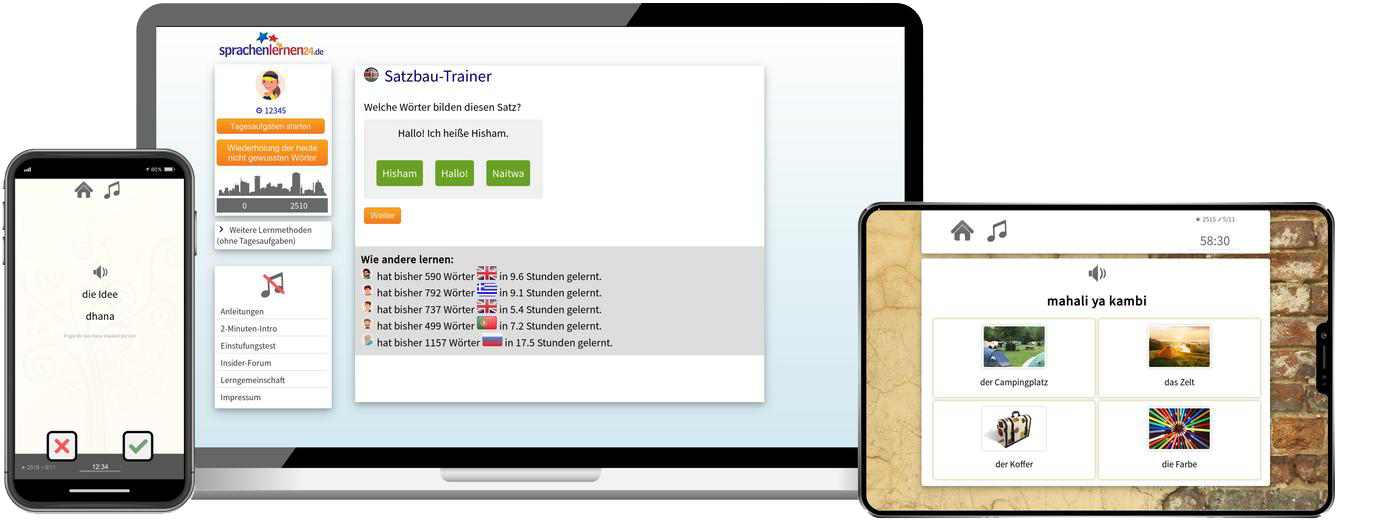 Suaheli-Fachwortschatz (C1/C2) + Audiotrainer - Onlinekurs