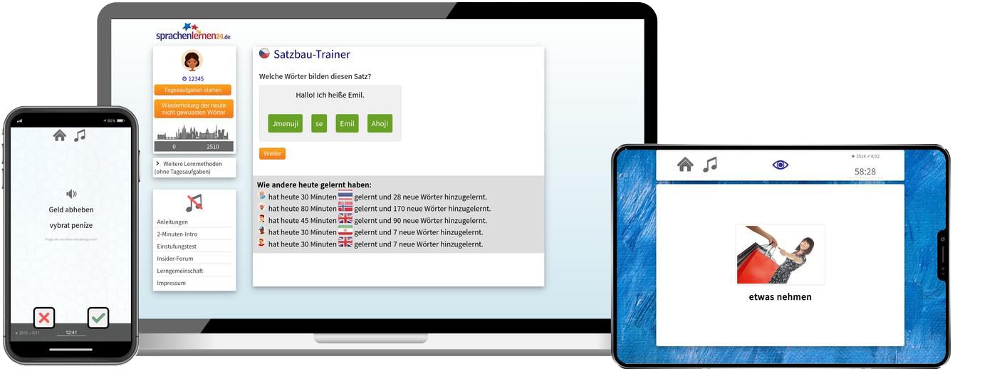Tschechisch-Fachwortschatz (C1/C2) + Audiotrainer - Onlinekurs