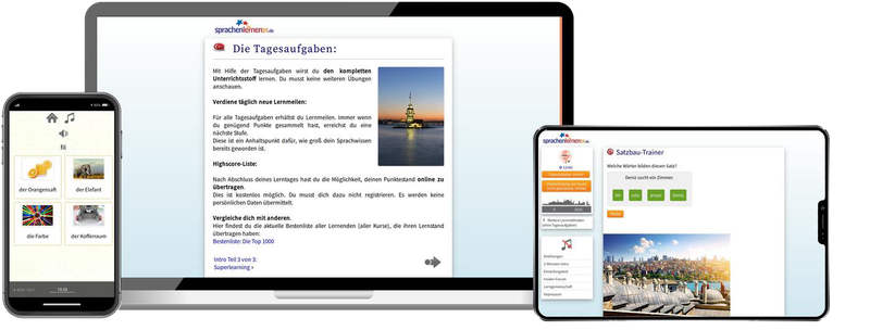 Türkisch-Komplettpaket - Onlinekurs Türkisch-Komplettpaket - Onlinekurs