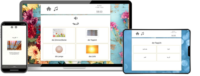 Tunesisch-Aufbaukurs (B1/B2) + Audiotrainer - Onlinekurs