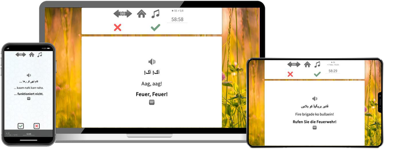 Urdu-Expresskurs + Audiotrainer - Onlinekurs