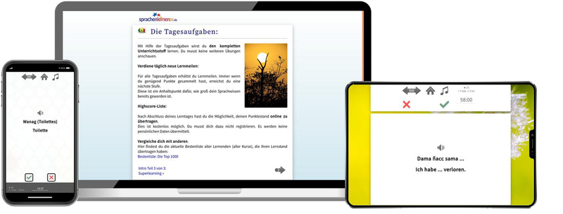 Wolof Reisepaket Sprachkurs mit Audiotrainer für Urlaub und Reise