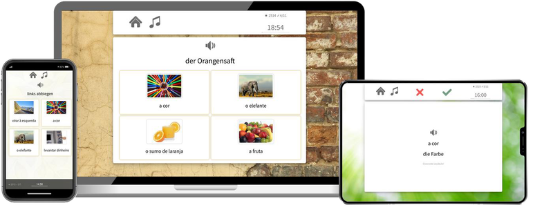 Deutsch lernen für Portugiesen Basiskurs A1 A2 Onlinekurs für Anfänger