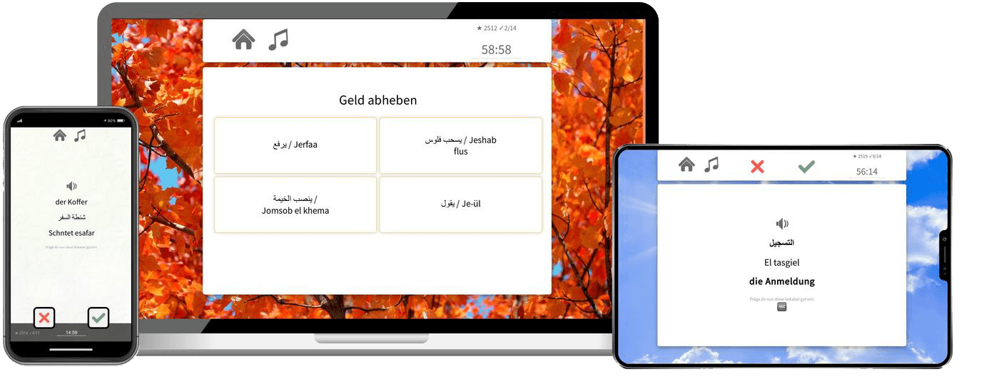 Ägyptisch Basiskurs A1 A2 Onlinekurs mit Audiotrainer für Anfänger