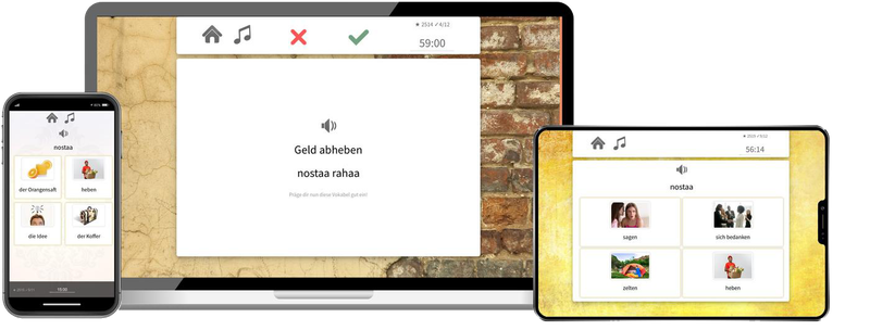 Finnisch-Basiskurs (A1/A2) + Audiotrainer - Onlinekurs