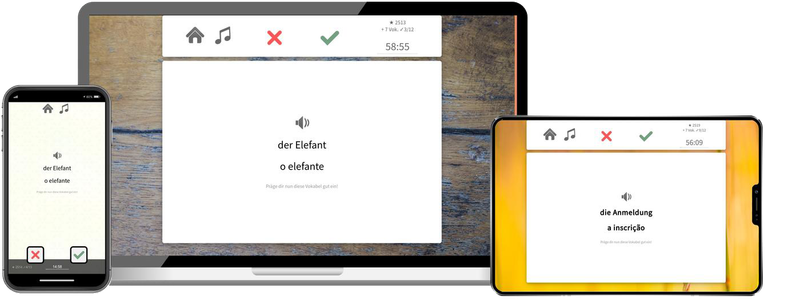 Brasilianisch-Basiskurs (A1/A2) + Audiotrainer - Onlinekurs