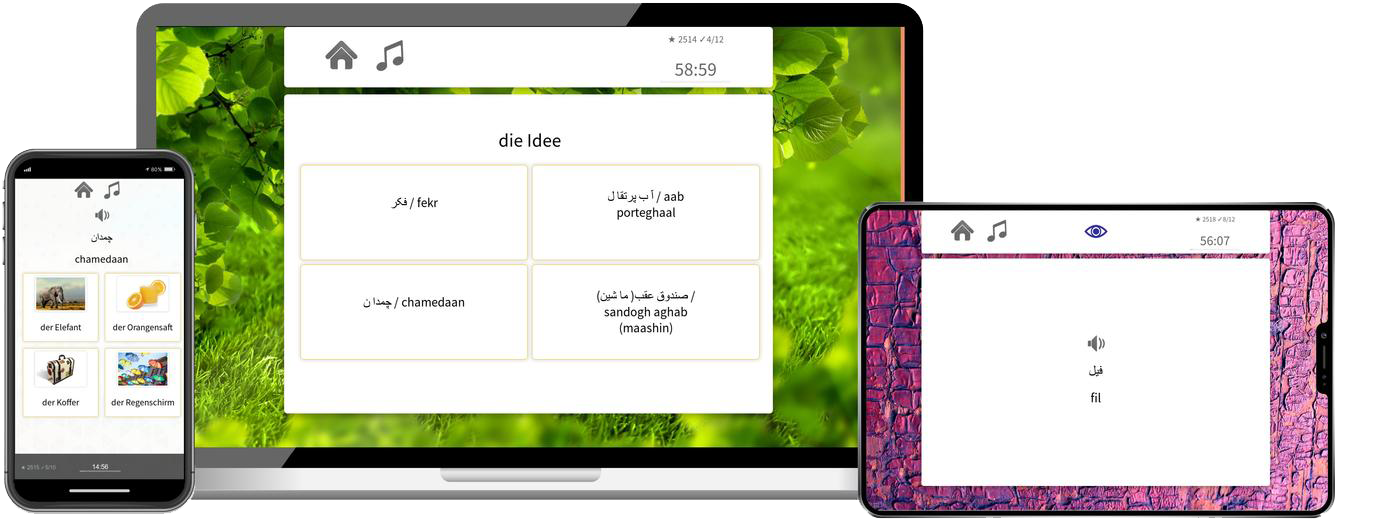 Persisch Basiskurs A1 A2 Onlinekurs mit Audiotrainer für Anfänger
