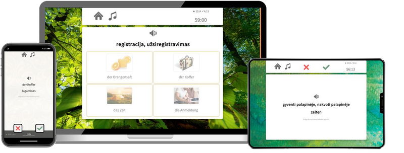 Litauisch-Basiskurs (A1/A2) + Audiotrainer - Onlinekurs Litauisch-Basiskurs (A1/A2) + Audiotrainer - Onlinekurs