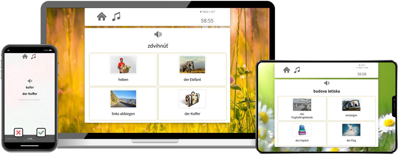 Slowakisch Basiskurs A1 A2 Onlinekurs mit Audiotrainer für Anfänger