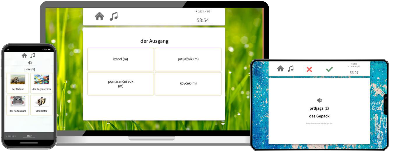 Slowenisch-Basiskurs (A1/A2) + Audiotrainer - Onlinekurs Slowenisch Basiskurs A1 A2 Onlinekurs mit Audiotrainer für Anfänger