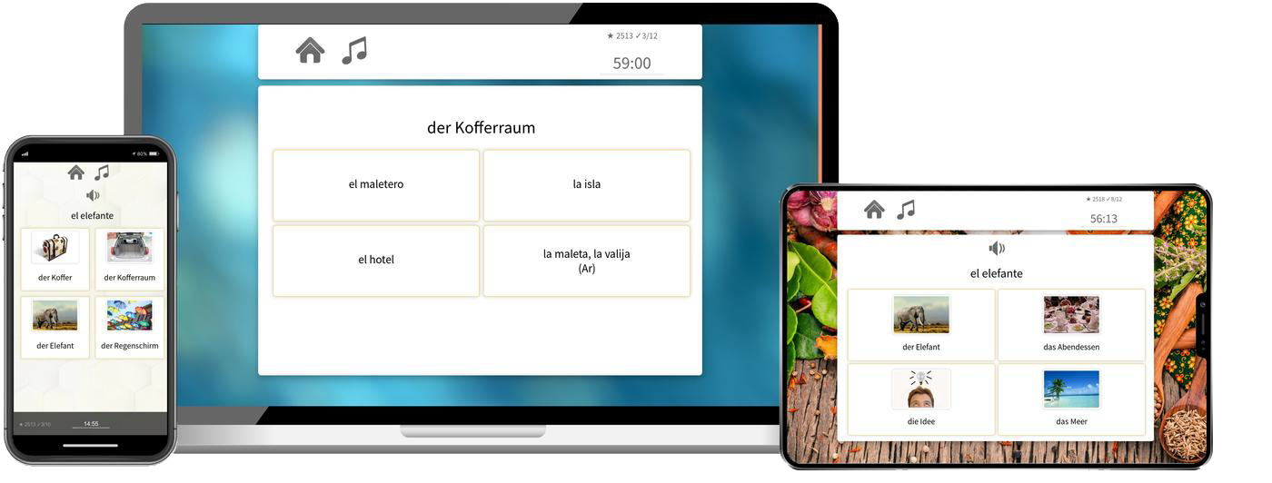 Spanisch (Südamerika) Basiskurs A1 A2 Onlinekurs mit Audiotrainer für Anfänger
