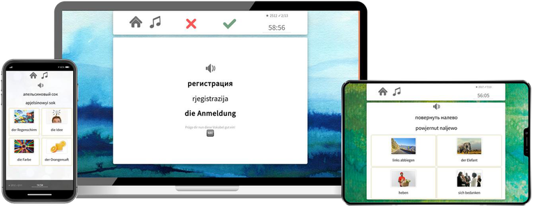 Russisch-Basiskurs (A1/A2) + Audiotrainer - Onlinekurs