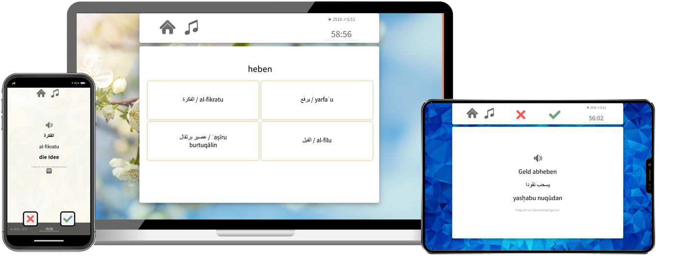 Syrisch Basiskurs A1 A2 Onlinekurs mit Audiotrainer für Anfänger