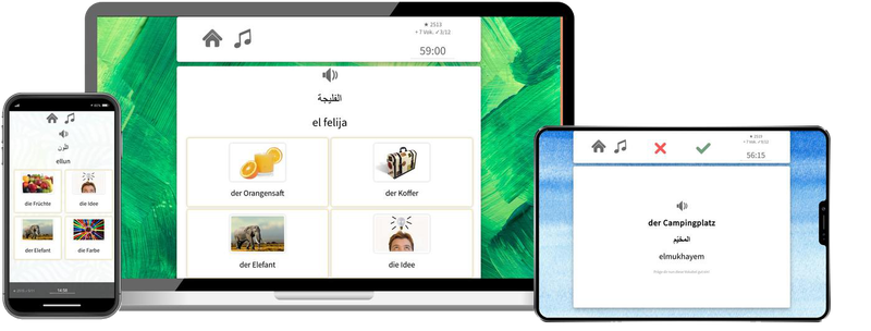 Tunesisch-Basiskurs (A1/A2) + Audiotrainer - Onlinekurs