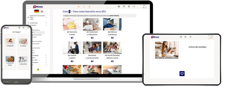 Deutsch für Brasilianer-Fachwortschatz (C1/C2) + Audiotrainer - Onlinekurs
